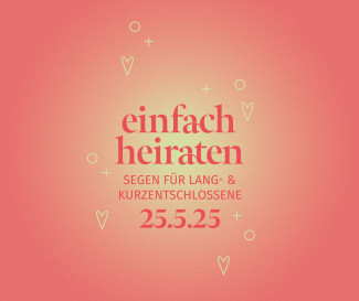 einfach heiraten am 25.5.2025
